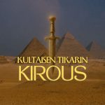 Kuvassa havainnekuva Kultaisen tikarin kirous murhamysteeri pelin kannesta